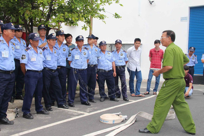 Công ty dịch vụ bảo vệ tại Hòa Bình - Đào tạo công tác PCCC 