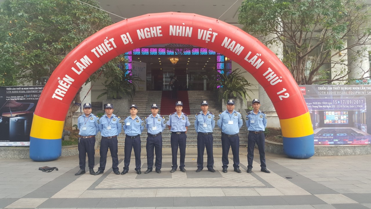Bảo vệ chuyên nghiệp sự kiện tại Hà Nội