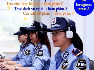 Hotline của PMV - Công ty bảo vệ chuyên nghiệp tại Hoàn Kiếm