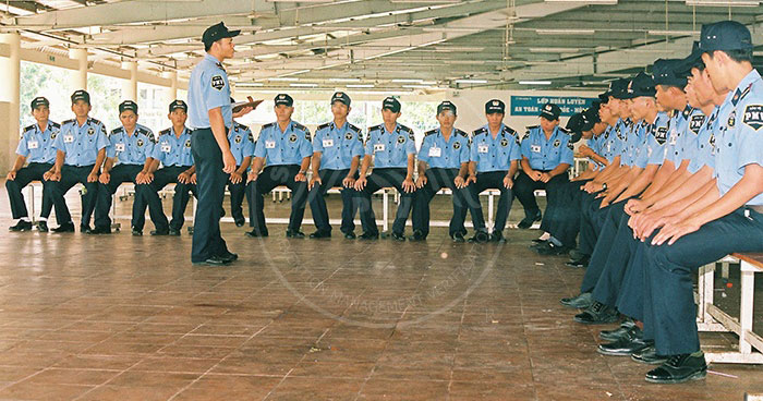 Công ty bảo vệ tại Bắc Ninh - Đào tạo nhân viên