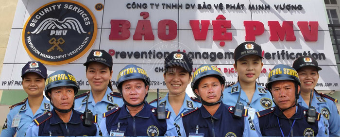 Công ty bảo vệ uy tín tại Hải Dương - Nhân viên bảo vệ PMV