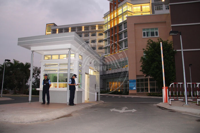 Công ty bảo vệ tại Quảng Ninh - Chốt cổng bệnh viện