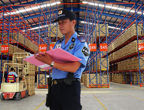 Dịch vụ bảo vệ chất lượng cao tại Quảng Ninh - Kho xuất nhập hàng
