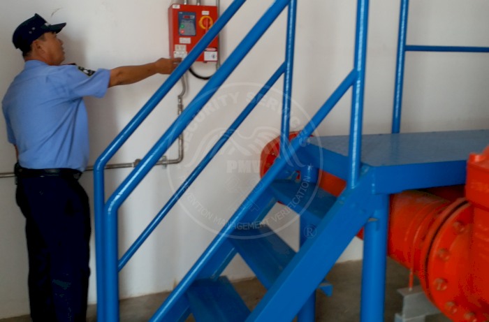 Dịch vụ bảo vệ chất lượng cao tại Nam Định - thường xuyên kiểm tra hệ thống báo cháy
