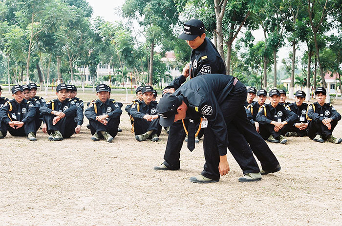 Công ty bảo vệ chuyên nghiệp tại Bắc Giang - Đào tào nhân viên
